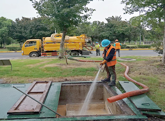 毛感乡化油池清理
