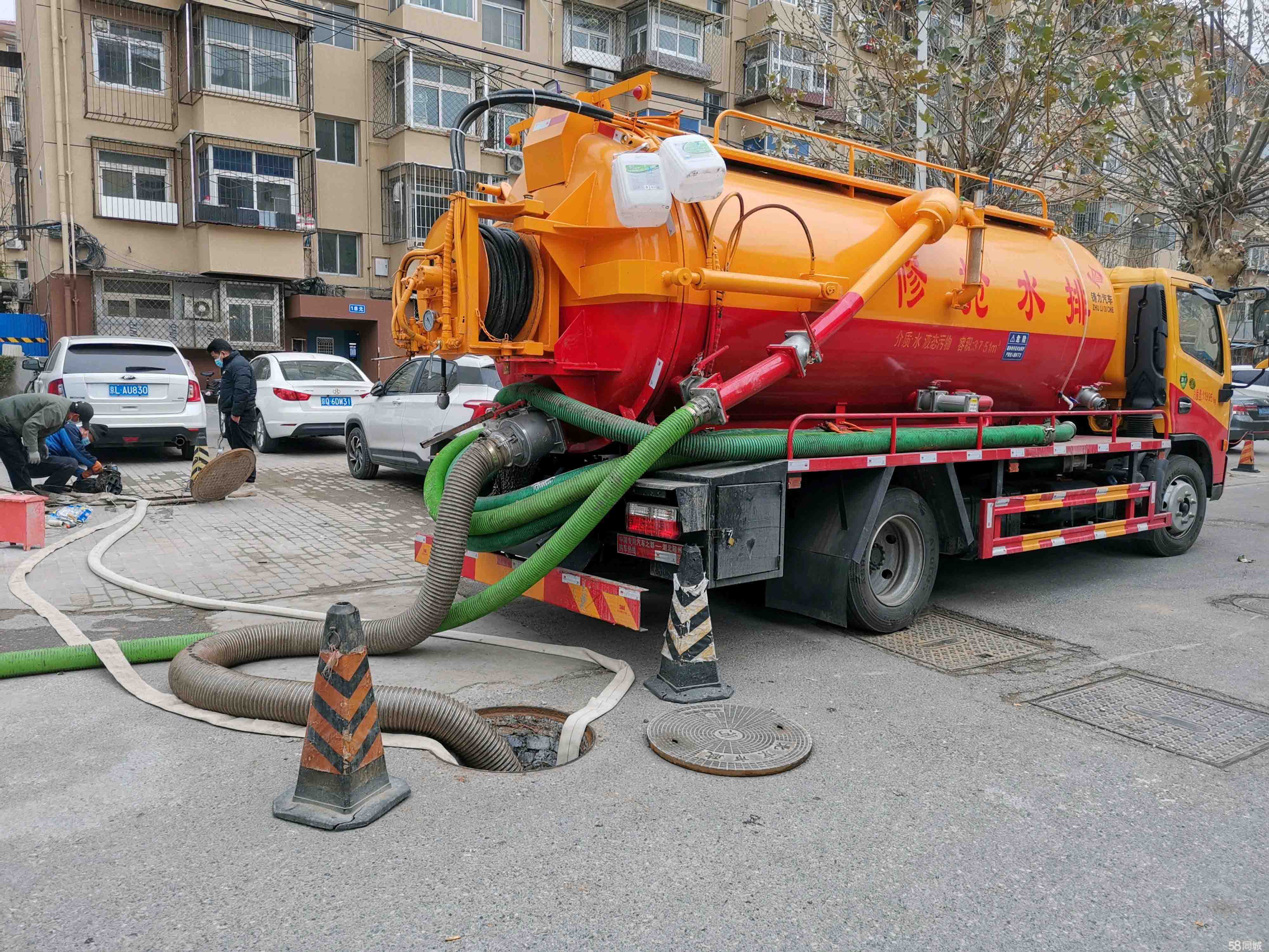 毛感乡抽粪吸污